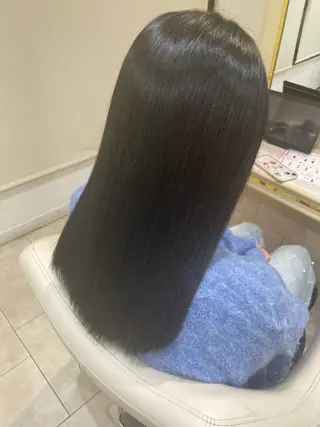 🤍縮毛矯正 髪質改善 ツヤ髪🤍のヘアスタイル