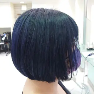 ショート カラー ヘアアレンジ 🐺デザインウルフ / 一ノ瀬 凌🐺のヘアスタイル