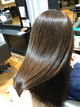 ロング カラー 奥田 千尋のヘアスタイル