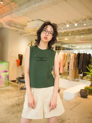 ミディアム パーマ ANY/須田 麻人/ハードパーマのヘアスタイル