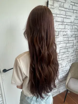 ロング ワンカラー💓 豊橋/まおのヘアスタイル