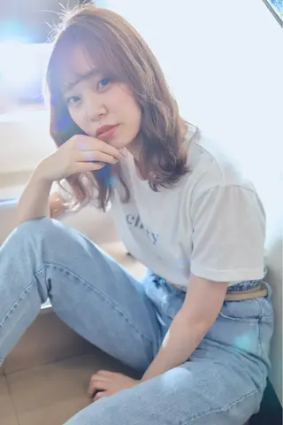 ミディアム corr所属・🍎🎁鈴木翔大 Englishokのヘアスタイル