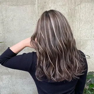 セミロング カラー 🌈透明感カラー ✨松田龍也🌈のヘアスタイル