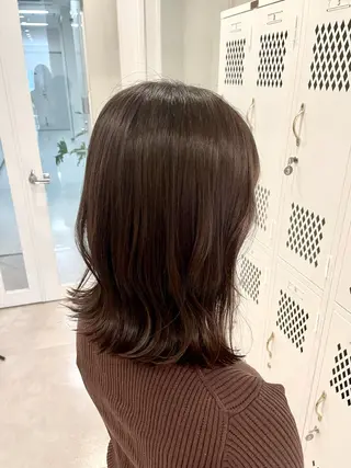 ミディアム 凪紗 🎀 カラー /ハイトーンのヘアスタイル