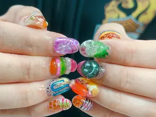 ネイル Nail Atelier IamI所属・アイアムアイ 大村磨衣のネイルデザイン