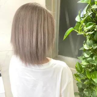 ミディアム カラー シールエクステ特化 ハイトーン、NANAのヘアスタイル