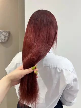 ロング カラー karin🌛ボブ／ 透明感たっぷりカラーのヘアスタイル