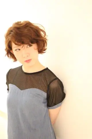 ショート パーマ 金子 直樹のヘアスタイル