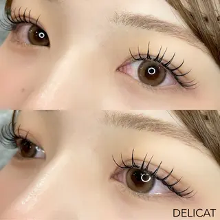 マツエク・マツパ DELICAT MIHOのマツエク・マツパデザイン