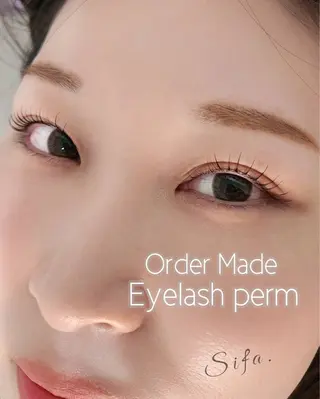マツエク・マツパ eyelash salon  Sifa所属・Sifa(シファ)2 0代向けまつげサロンのマツエク・マツパデザイン
