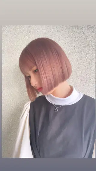 ショート カラー suvvy hairsalonのヘアスタイル