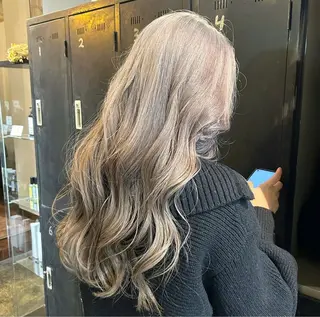 ロング カラー カットモデル/カラー rionのヘアスタイル