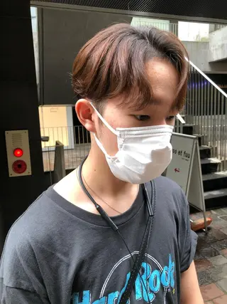 メンズ メンズ🍃ナチュラル 韓国風ヘアRENのヘアスタイル