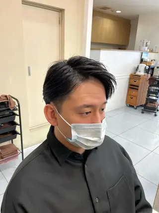 ショート ヘアアレンジ メンズ 🔮メンズ縮毛矯正 毛流れパーマ💎竹永のヘアスタイル