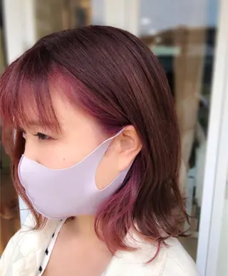 ミディアム カラー 🌙似合わせ🐈‍⬛ ケア✨又吉のヘアスタイル