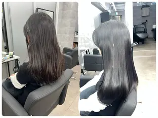 ロング カラー パーマ 🌈艶髪/髪質改善 新宿itouのヘアスタイル