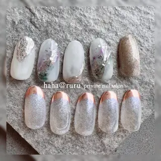 ネイル haha@ ruruのネイルデザイン