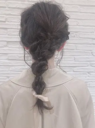 ロング ヘアアレンジ amie by afloat(エイミーバイアフロート)所属・井上 日菜乃のヘアスタイル