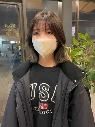 ショート カラー LORO.hairmake&spa所属・山﨑 ひよりのヘアスタイル