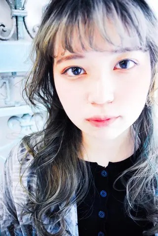 ロング カラー ヘアアレンジ メンズ 表参道Lise おおいしおりのヘアスタイル