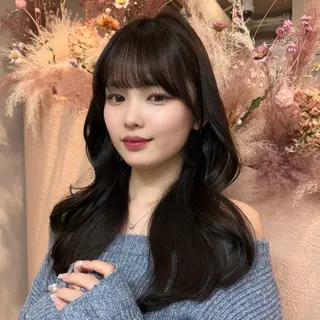 ロング ♡韓国/レイヤー カット/Ayana♡のヘアスタイル