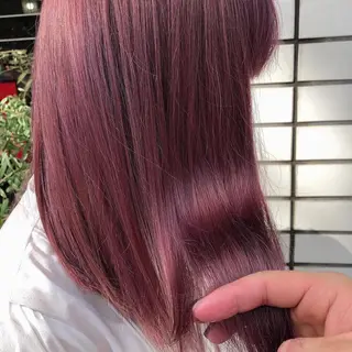 ロング カラー ムトウセイマ/艶髪 /艶ケアWブリーチのヘアスタイル
