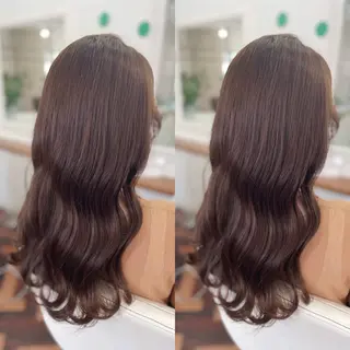 ロング カラー mopa所属・mopa_kaede 暖色カラー/ロングのヘアスタイル