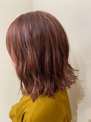 ミディアム カラー SALOWIN札幌大通り所属・札幌ブリーチカラー/ ダブルカラー/ドイのヘアスタイル