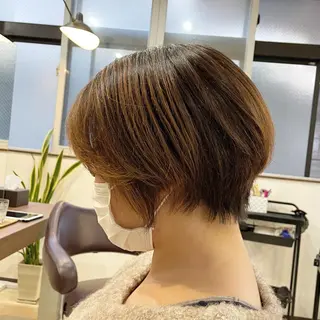 ショート SOL .✂︎ 松永李帆のヘアスタイル
