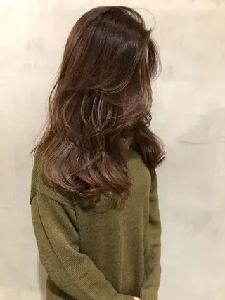 ミディアム カラー 大西 直人のヘアスタイル