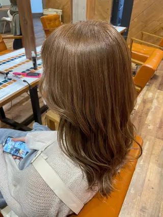 ロング カラー ヘアアレンジ レイヤー/髪質改善/ 北 啓吾のヘアスタイル