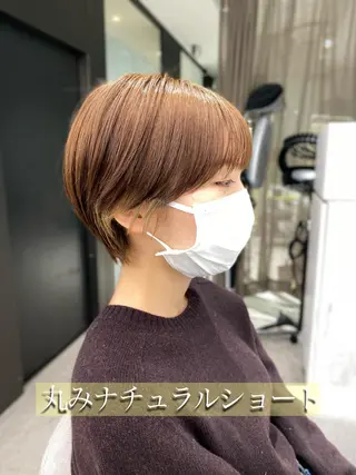 ショート 京都レイヤーカット/ 縮毛矯正/羽柴りくのヘアスタイル