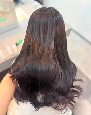 ロング カラー Maho ブリーチモデル募集中のヘアスタイル