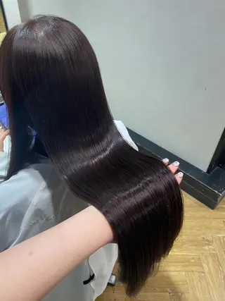 ミディアム カラー MIREI /韓国風 /大阪美容室のヘアスタイル