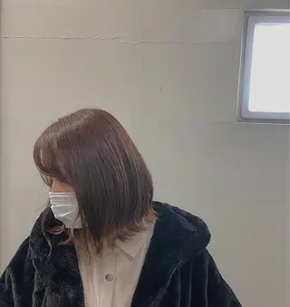 カラー PiED DE POULE POCHE所属・酒井 陽南乃のヘアスタイル