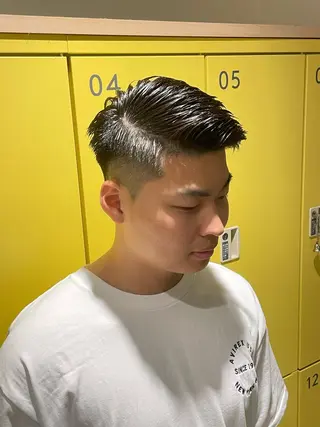 メンズ Le'a所属・渋谷/フェード/ 國分 翔のヘアスタイル