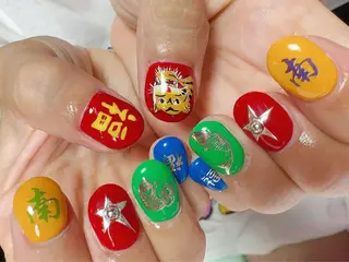 ネイル Nail Atelier IamI所属・アイアムアイ 大村磨衣のネイルデザイン