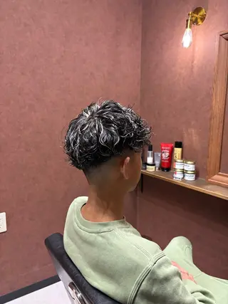 カラー パーマ メンズ E 難波店 Rei /メンズのヘアスタイル