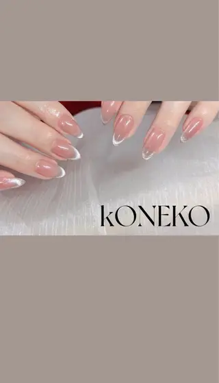 ネイル コネコネイルサロン モデル用のネイルデザイン