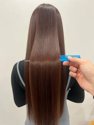 ロング 荒木 ユウのヘアスタイル