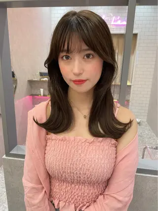 ミディアム Lond  mare 🦋ayana🦋のヘアスタイル