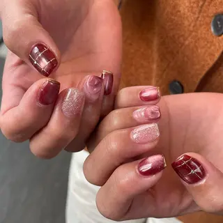 ネイル Yu_me  北堀江店所属・Yu_me 北堀江 chikaのネイルデザイン