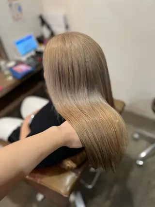 ロング 🫧ベージュカラー× レイヤー🫧HARUのヘアスタイル