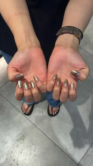 ネイル メンズパーマ/ メッシュ📍ﾕﾘのヘアスタイル