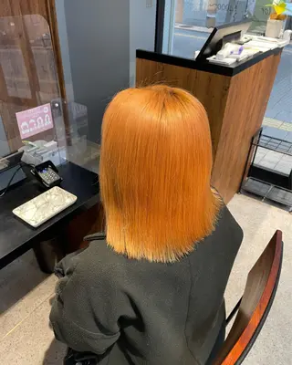 ミディアム カラー ヘアアレンジ メンズパーマモデル 無料/今間 海音のヘアスタイル