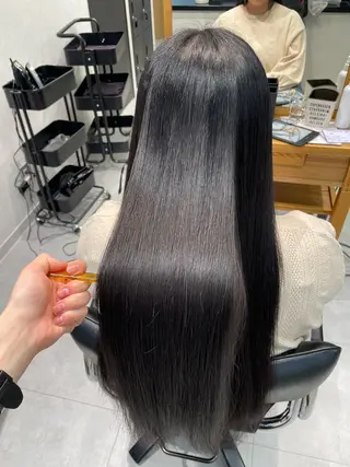 ロング パーマ LOG/所属・なりたいを叶えます！ 出口 紗依のヘアスタイル