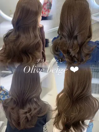 ロング 韓国レイヤー/透明感 カラー🦋mioのヘアスタイル