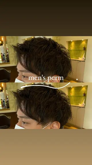 パーマ メンズ 🐸鈴木 綾乃🐸のヘアスタイル