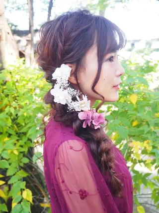 ロング ヘアアレンジ ヘアセット専門店hair make salon R所属・ヘアセット専門店 Rのヘアスタイル