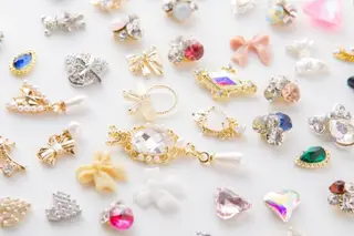 ネイル 💙🤍Tiary M🤍💙のネイルデザイン